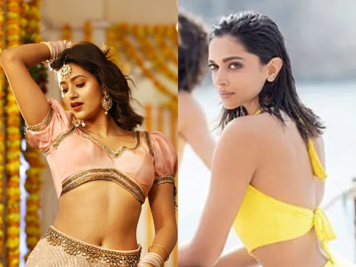 Besharam Rang Anjali Arora also danced on Pathan song fans said - Kacha badam is better than Deepika Besharam Rang: पठान के गाने पर अंजली अरोड़ा ने भी लगाए ठुमके, फैंस बोले - काचा बादाम दीपिका पर भारी