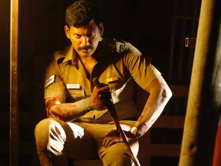 Tamil Film Laththi Film review Starring Vishal Release date and star cast Laththi Twitter Review: पुलिस की वर्दी पहन विशाल ने जमकर चलाई 'लाट्ठी', एक्शन देख भूल जाएंगे 'दबंग'!