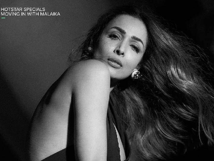 या लूकचे ब्लॅक अँड व्हाईट फोटो तिने सोशल मीडियावर शेअर केले आहेत. (फोटो सौजन्य :malaikaaroraofficial/इंस्टाग्राम )