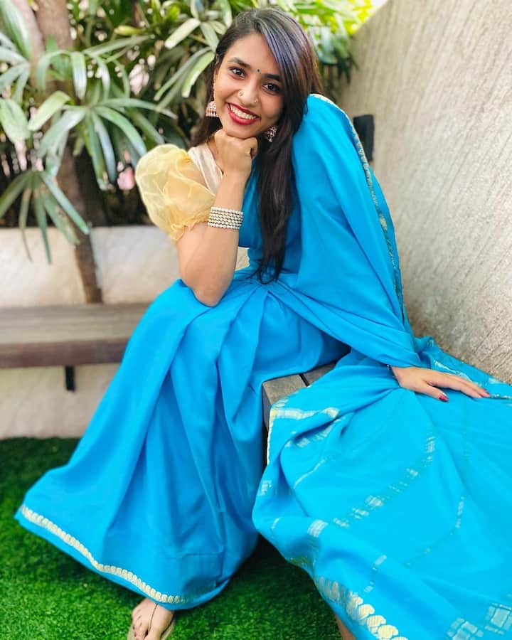 సప్తమి గౌడ బెంగళూరు కు చెందిన నటి.Photo Credit@Sapthami Gowda/Instagram