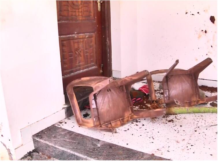 Former MP Sasikala Pushpa's House Vandalised, BJP Members Allege DMK MLA's Role Former MP Sasikala Pushpa's House Vandalised, BJP Members Allege DMK MLA's Role