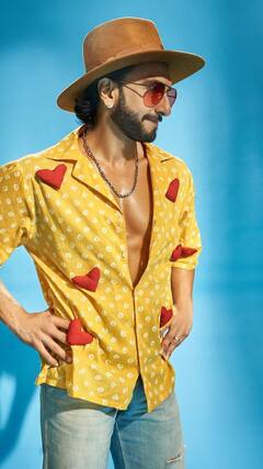 Ranveer Singh: 'தலையில் குல்லா, கண்களில் கூலிங் க்ளாஸ், தொள தொள சொக்கா' இணையத்தை கலக்கும் ரன்வீர்!