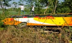 મધ્ય પ્રદેશથી નર્મદા પરિક્રમા કરવા ગુજરાત આવતા યાત્રાળુઓની બસને નડ્યો અકસ્માત, 108ની 7 એમ્બ્યુલન્સ ઘટના સ્થળે