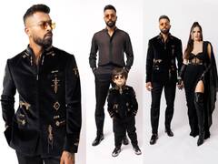 Hardik Pandya: குட்டி ஹர்திக் பாண்டியாவுடன் கிரிக்கெட் வீரர் ஹர்திக் பாண்டியா!