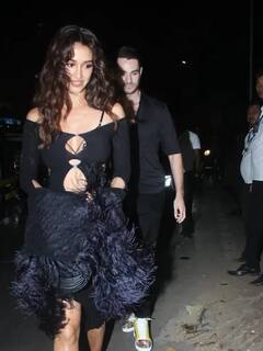 Disha Patani Pics: રૂમર્ડ બોયફ્રેન્ડ સાથે પાર્ટીમાં પહોંચી દિશા પટણી