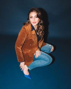 PHOTO: कॅमेऱ्यात कैद झाला हुमा कुरेशीचा सिजलिंग लूक, पाहा फोटो!