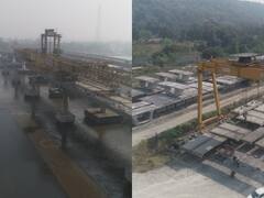 Mumbai Metro: ठाणे और भिवंडी के बीच अब और आसान होगा सफर, मेट्रो का 70 फीसदी काम हुआ पूरा, देखें तस्वीरें
