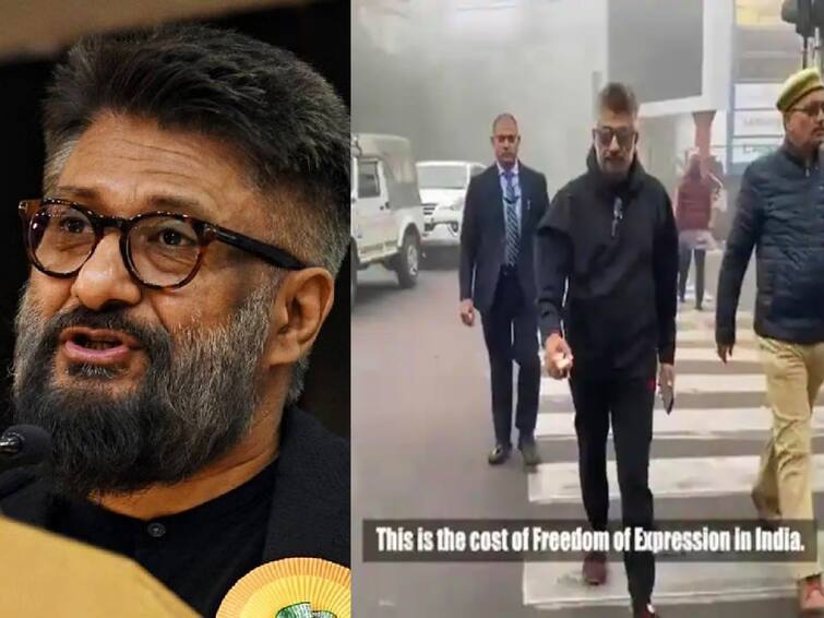 Vivek Agnihotri Goes For Morning Walk With Y Category Security Cover Twitter Users worries on their Tax Money வரிப்பணம் இப்படி வீணாப்போகுது.. காஷ்மீர் ஃபைல்ஸ் இயக்குநருக்கு ஒய் பிரிவு பாதுகாப்பு... கொதிக்கும் ட்விட்டர்வாசிகள்!