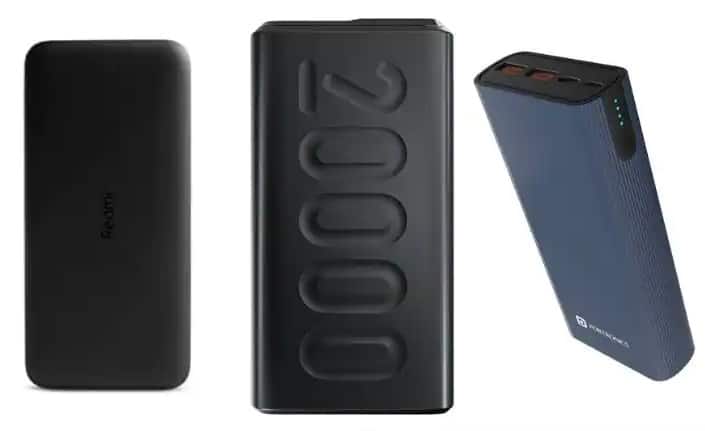 Power Bank: જો તમારી વીકલી લાઇફ કેટલાય ઇલેક્ટ્રૉનિક ગેજેટ્સ જેવા કે લેપટૉપ, મોબાઇલની આજુબાજુ રહે છે, તો પાવર બેન્ક તમારા માટે ખુબ મહત્વની બની જશે, કેમ કે પાવર બેન્કથી તમે કોઇપણ વસ્તુ ચાર્જ કરી શકો છો, આજે અમે તમને આ આર્ટિકલમાં ટૉપ પાવરબેન્ક વિશે બતાવી રહ્યાં છીએ, જે તમને 3000 રૂપિયાની અંદર મળી જશે.