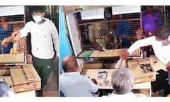 திருச்சி:  ஸ்ரீரங்கம் அருகே கத்தியை காட்டி மிரட்டி மது பாட்டில்கள் கொள்ளை