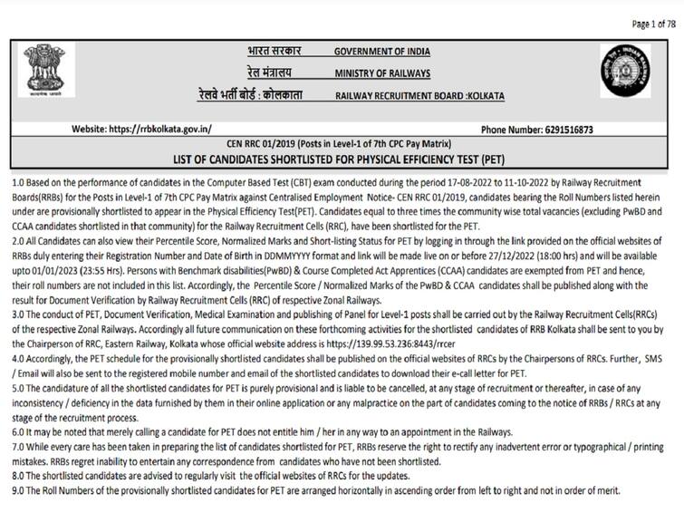 RRB Group D Results 2022 Declared, Check Zone-Wise Result PDF RRB Group D Results 2022 Declared, Check Zone-Wise Result PDF