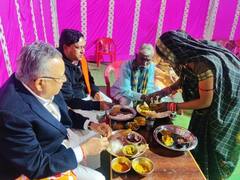 लाल भाजी-जिमी कांदा पर आई छत्तीसगढ़ की सियासत, सीएम ने 'भाभी' नाम लेकर कसा रमन सिंह पर तंज