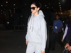 Deepika Padukone Pics: 'बेशर्म रंग' से कहर ढाहने वालीं दीपिका पादुकोण एयरपोर्ट पर हुईं स्पॉट, एक्ट्रेस का कैजुएल लुक जीत लेगा दिल