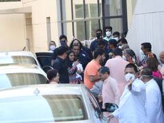 Isha Ambani And Anand Piramal Receive Warm Welcome As They Arrive With Their Twins. See Pics