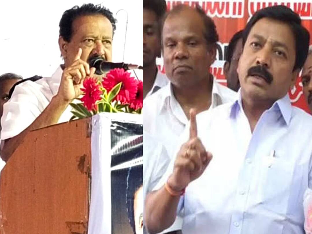 villupuram CV Shanmugam should stop calling Udayanidhi equal to his footprints Minister Ponmudi warns TNN நண்பராக இருந்தாலும் நாகரிகமாக பேச வேண்டும் - சி.வி.சண்முகத்தை சாடிய அமைச்சர் பொன்முடி