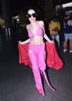 Urfi Javed Airport Look: ਮੁੰਬਈ ਏਅਰਪੋਰਟ 'ਤੇ ਉਰਫੀ ਜਾਵੇਦ ਦਾ ਦਿਸਿਆ ਗਲੈਮਰਸ ਲੁੱਕ