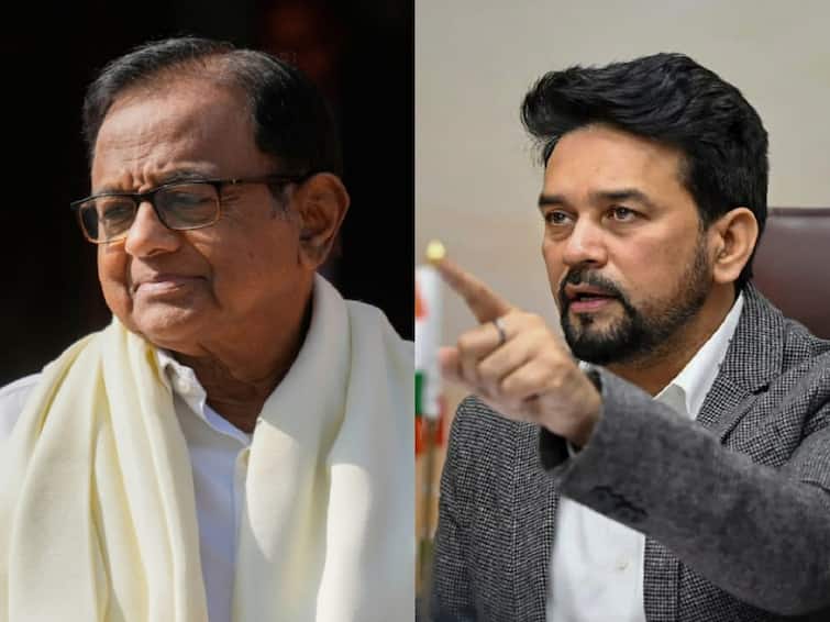 'He's A Big Minister, We're Small People...': Chidambaram On Anurag Thakur's Remarks On Bharat Jodo Yatra 'He's A Big Minister, We're Small People...': Chidambaram On Anurag Thakur's Remarks On Bharat Jodo Yatra
