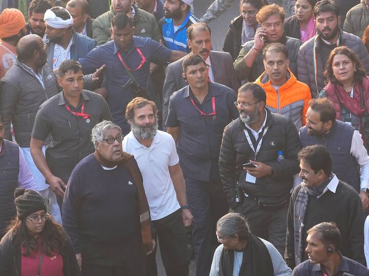 Congress Rahul Gandhi Led Bharat Jodo Yatra Enters Delhi : आज सकाळी साडेसहाच्या दरम्यान, काँग्रेसची भारत जोडो यात्रा (Bharat Jodo Yatra) राजधानीत दाखल झाली.