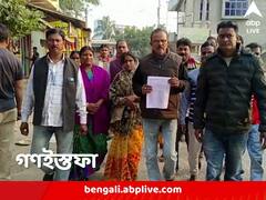 আবাস যোজনায় দুর্নীতির অভিযোগ, গণইস্তফা মুর্শিদাবাদ পঞ্চায়েতে, কেঁদে ফেললেন প্রধান