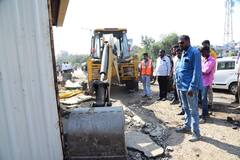 PHOTO: जी 20 च्या पार्श्वभूमीवर औरंगाबादमध्ये अतिक्रमण हटाव मोहीम