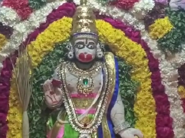 கரூர் மாவட்ட கோயில்களில் அனுமன் ஜெயந்தி விழா - பக்தர்கள் சாமி தரிசனம்