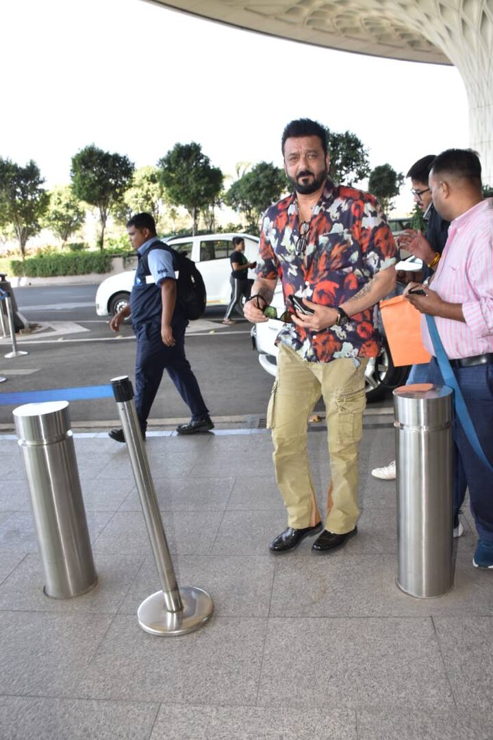 ముంబై ఎయిర్ పోర్టులో సంజయ్ దత్
