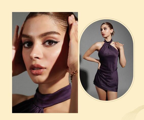 पर्पल गर्ल... खुशी कपूर