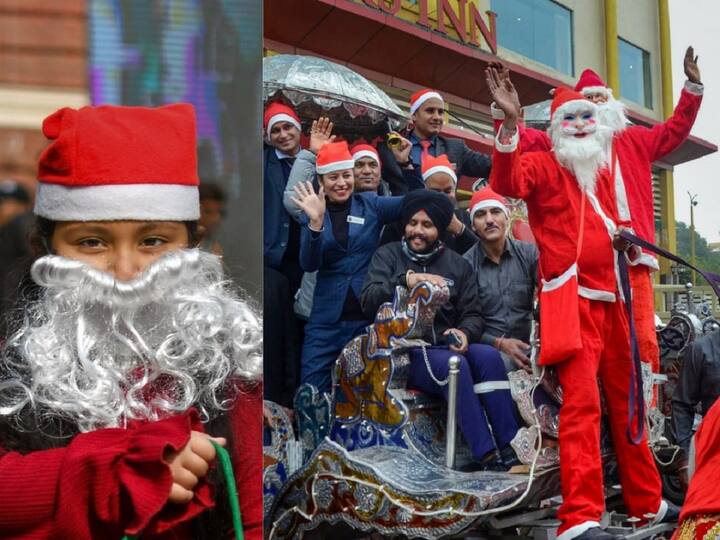 Festivals are always cheerful as they bring happiness and positivity. The world celebrated Christmas today; here are photos of people dressed as Santa Claus from throughout the country.