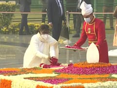 Prez Murmu, PM Modi & More Pay Floral Tributes At 'Sadaiv Atal' On Atal Bihari Vajpayee's Birth Anniversary — PICS