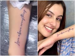 'प्यार सबसे ऊपर', तुनिषा शर्मा का स्पशेल टैटू, हाथ पर गुदवाई थी ये लाइन