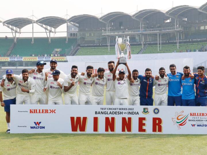 World Test Championship Points Table after India Bangladesh Series WTC Final Latest News World Test Championship: बांग्लादेश के खिलाफ जीत के बाद टीम इंडिया का फाइनल खेलना तय! जानिए समीकरण