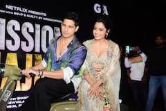 Rashmika Mandanna: బాలీవుడ్ హీరో స్కూటర్ ఎక్కిన రష్మిక మందన్న - ‘మిషన్ మజ్ను’ సందడి షురూ