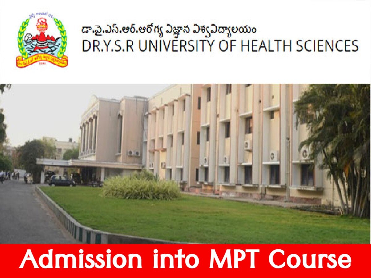 Dr. YSR University Of Health Sciences Has Released Notification For ...