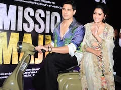 Rashmika Mandanna: బాలీవుడ్ హీరో స్కూటర్ ఎక్కిన రష్మిక మందన్న - ‘మిషన్ మజ్ను’ సందడి షురూ