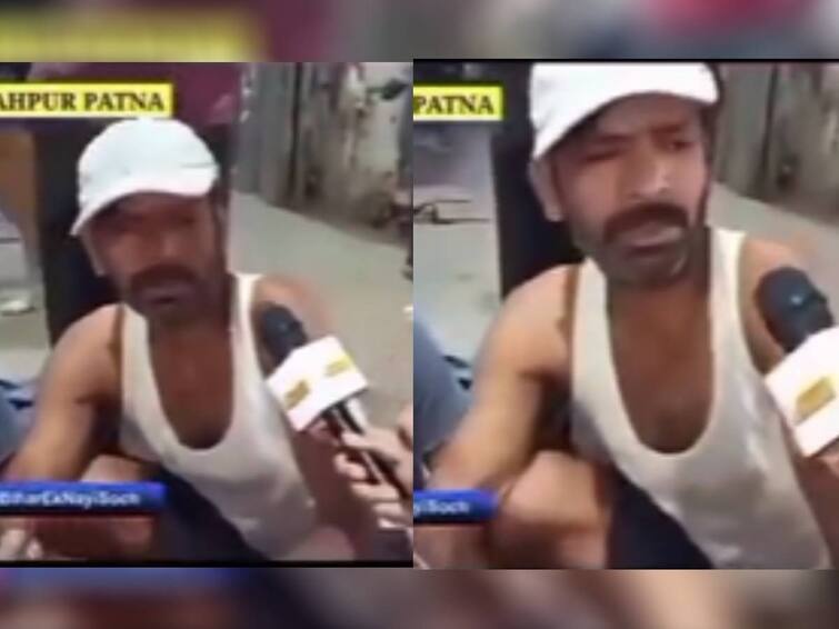 poor man expressing sadness over costly liquor funny video of man wants cheap liquor garib aadmi kaise piyega Funny Video: 'ਸ਼ਰਾਬ ਮਹਿੰਗੀ ਹੋ ਗਈ, ਗਰੀਬ ਬੰਦਾ ਕਿਵੇਂ ਪੀਵੇਗਾ?' ਵਾਇਰਲ ਵੀਡੀਓ 'ਚ ਵਿਅਕਤੀ ਨੇ ਬਿਆਨ ਕੀਤਾ ਦੁੱਖ...