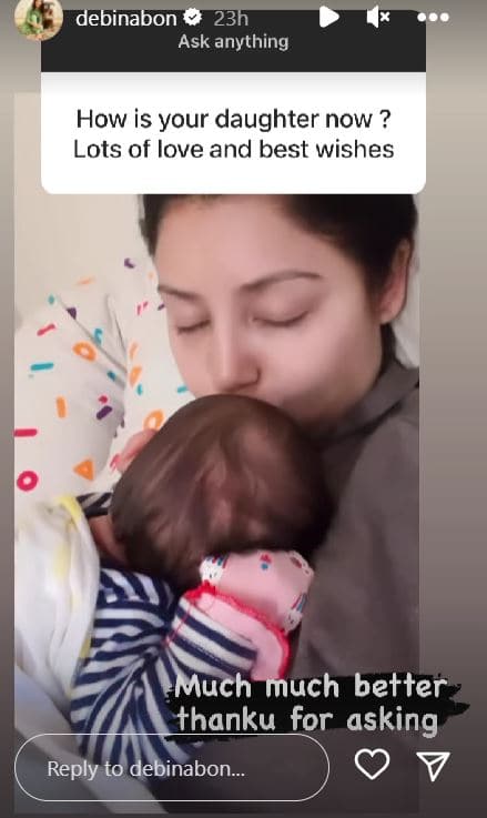 दूसरी डिलीवरी के बाद देबिना बनर्जी को हो रहे एंग्जाइटी इश्यूज, बताया- दोनों बेटियों को एक साथ पालना बहुत मुश्किल