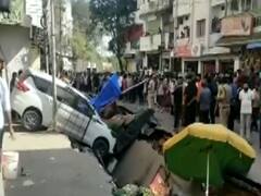 பரபரப்பான மார்க்கெட்டில் திடீரென சாலையில் விழுந்த விரிசல்..! அதிர்ச்சியில் உறைந்த மக்கள்..! நடந்தது என்ன..?