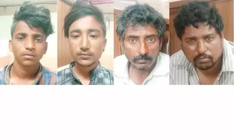 4 Rajasthan robbers arrested in Trichy Shocking information on investigation TNN திருச்சியில் ராஜஸ்தான் கொள்ளையர்கள் 4 பேர் அதிரடி கைது - விசாரணையில் அதிர்ச்சி தகவல்