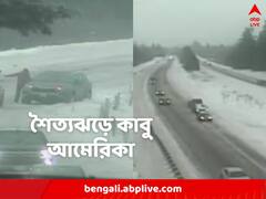 কাঁপছে আমেরিকা, 'বম্ব সাইক্লোনে'র ধাক্কায় পারদ -৪৫ ডিগ্রি