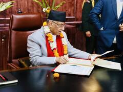Photos: नेपाल के पीएम पुष्प कमल दहल ने संभाला कार्यभार, तीसरी बार बने हैं देश के प्रधानमंत्री