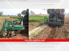 कुसुंबा येथील गणेश चौधरी शेतकऱ्याचा अनोखा प्रयोग, श्रम कमी करणाऱ्या वाफा खाचे यंत्राची केली निर्मिती