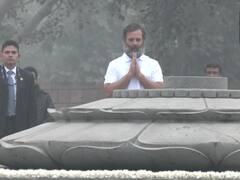 Bharat Jodo Yatra: Rahul Gandhi Visits Raj Ghat, Other Memorials During Delhi-Leg, Pays Tribute To Leaders — See Pics