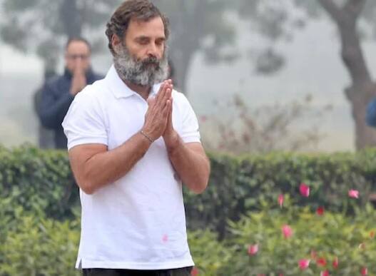 Rahul Gandhi HalfT-Shirt Pictures Viral on Twitter Congress Leaders Reaction Rahul Gandhi : આકરી ઠંડીમાં પણ રાહુલે કેમ પહેર્યું માત્ર ટી-શર્ટ જ? જાણો કોણે શું કહ્યું?