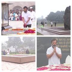 Bharat Jodo Yatra: Rahul Gandhi Visits Raj Ghat, Other Memorials During Delhi-Leg, Pays Tribute To Leaders — See Pics