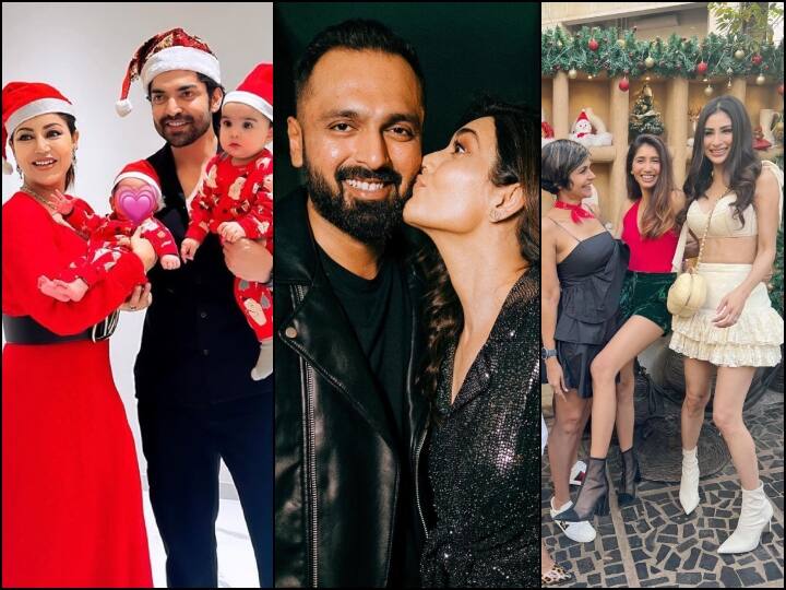 TV Celebs Christmas Day Celebration Pics: 25 दिसंबर 2022 को क्रिसमस डे सेलिब्रेट किया गया. टीवी के कई दिग्गज सितारों ने धूमधाम से अपने-अपने अंदाज में इस मोमेंट को सेलिब्रेट किया. देखें फोटोज.