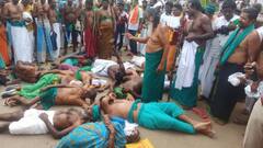 பொங்கல் பரிசு தொகுப்பில் கரும்பை சேர்க்க வேண்டும் - திருச்சியில் விவசாயிகள் போராட்டம்