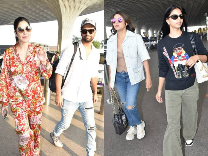 Celebs Vacation: बहुत जल्द नए साल का आगाज होने वाला है. ऐसे में आम लोगों के साथ सेलेब्स भी न्यू ईयर वेकेशन के लिए रवाना होने लगे हैं. इस लिस्ट में शाहरुख खान की बेटी से लेकर कैटरीना कैफ तक शामिल हैं.