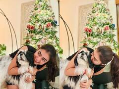 Nazriya: ஜிங்கிள் பெல்ஸ்..ஜிங்கிள் பெல்ஸ்...நடிகை நஸ்ரியாவின் க்யூட் கிறிஸ்துமஸ் க்ளிக்ஸ் !