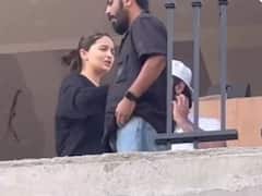 Alia Bhatt And Ranbir Kapoor Inspect Progress Of Their Dream House at Bandra. Watch Video
