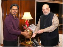 एक्टर नवाजुद्दीन सिद्दीकी ने गृहमंत्री अमित शाह से की मुलाकात, मंत्रालय ने कहा- शिष्टाचार भेंट